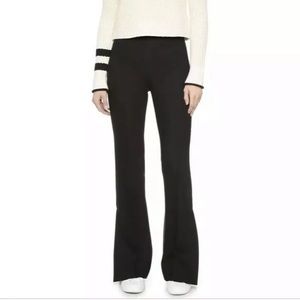 Rag and bone Nora slit black pants size 8